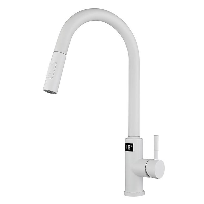 Lieve Kitchen Pull-Down Touch-Control Faucet with Digital Display