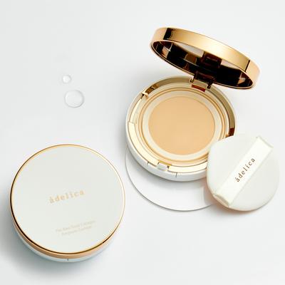 Adelica The New Gold Collagen Ampoule Cushion (1 Main Product + 1 Refill)