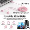 ASKUBSKU Earphones USB with Microphone Wired Calling Volume Adjustment HIFI Sound Quality Length Type Both Ears Headphones Headphones PS4 PS5 PC