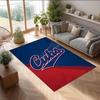 Chicago Cubs Crystal Velvet Carpet Soft Anti?Slip Floor Mat Comfortable Home Living Room Bedroom Decor Rug