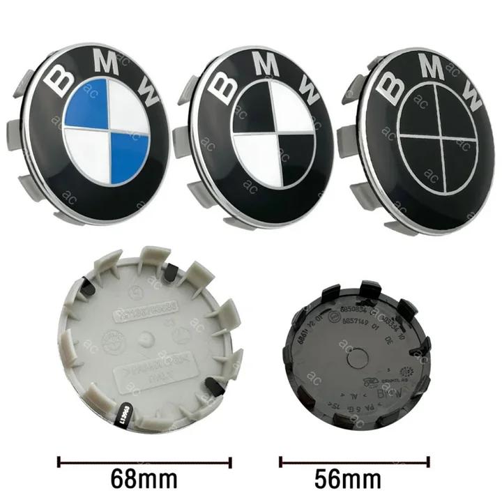For BMW Wheel Hub Center Cover 4pcs 56mm 68mm Center Replacement Cover Modification Accessories F10 F30 G30 G05 G03 E46 E90 E60