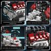 Mould King 10227 Supercar V8 Engine + Transmission Building Blocks (787 Pieces) - High-Precision Model Kit for Adults, a Must-Have for Mecha
