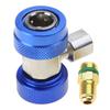 R134A Auto Freons Air Condition Adapters Refrigerant AdjustableQuick Couplers HighLow Connector Manifolds Gauges
