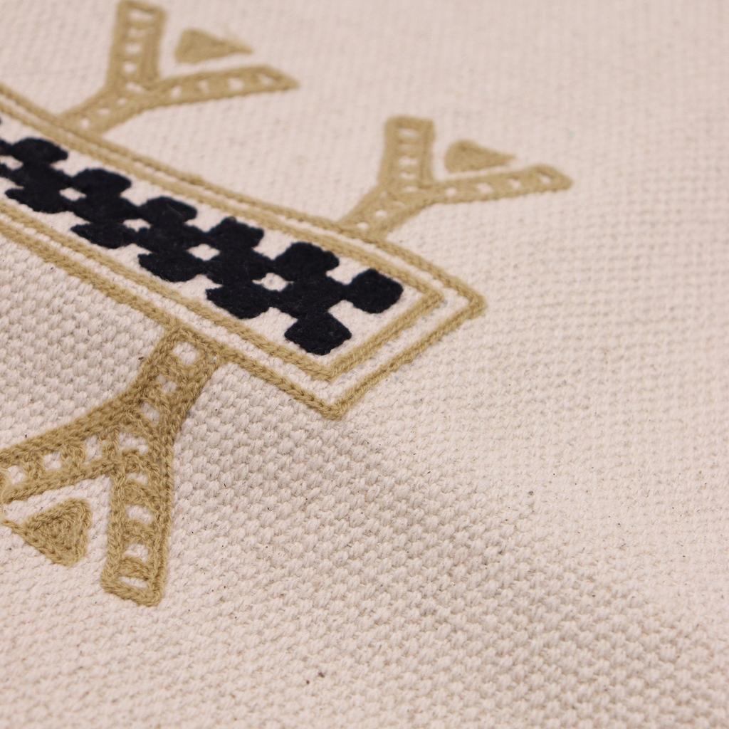 Cotton Cushion Cover, Berber Pattern 45x45 cm