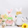 Cute Doll Easter Plush Bunny Ornament Cartoon Easter Rabbit Doll  Home Decor