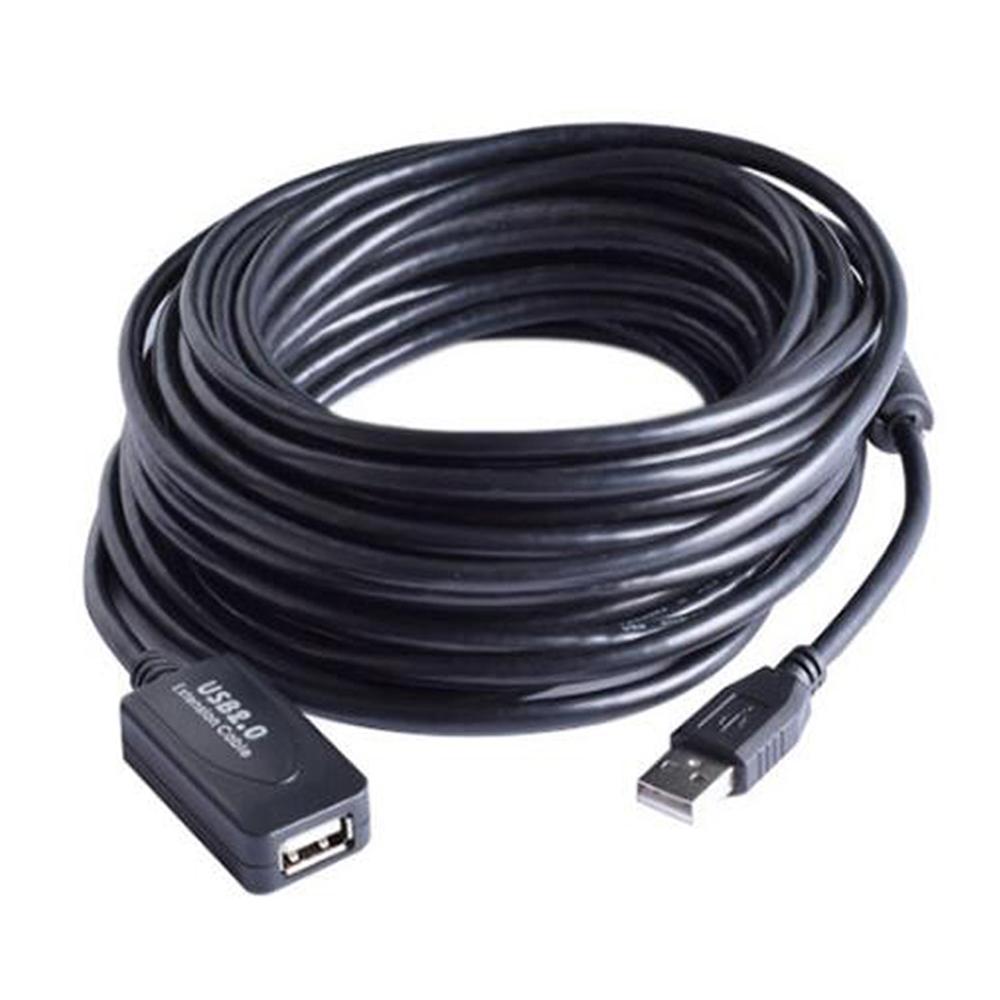

3M 5M 10M 15M 20M 25M 30M USB 2.0 Extension Cable Male to Female Active Repeater Wireless Network Card Extender USB Adapter Cord 3M