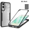 Full Body Protection Shockproof Case for Samsung Galaxy S25 Edge S24 Ultra S23 FE Plus Protective Cover Clear Fundas Coque Capa