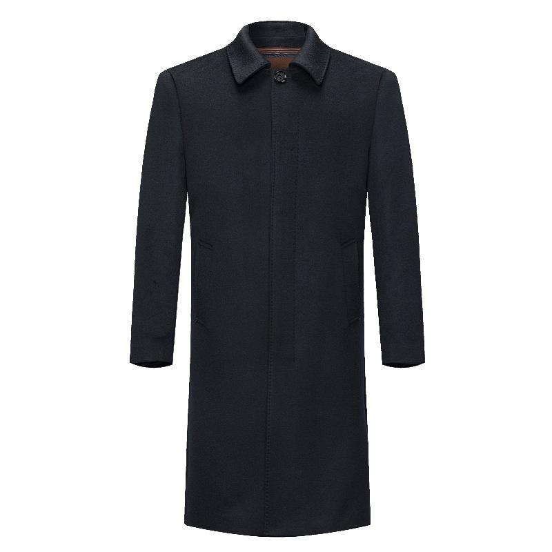 

Новое зимнее длинное кашемировое пальто Daddy, белая куртка на утином пуху 200