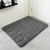 Memory Foam Bathroom Mat Backing Super Memory Foam Bath Soft Absorbent Non-Slip PVC Rug with 3D