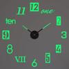 Modern Design Large Wall Clock 3D DIY Quartz Clocks Watches Acrylic Mirror Stickers Living Room Home Decor Horloge