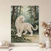 DIY Pearl Diamond Art Painting Kits for Adult and Beginners, Majestic White Tiger Sparkling Painting Craft Home Wall Decor Handmade Gift