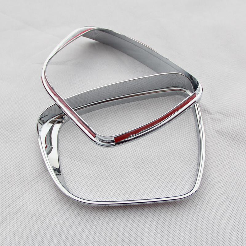 For Nissan Qashqai J11 2014 2015 2016 2017 2018   Car Rearview Mirror Rain Eyebrow Rainproof Cover Accessories