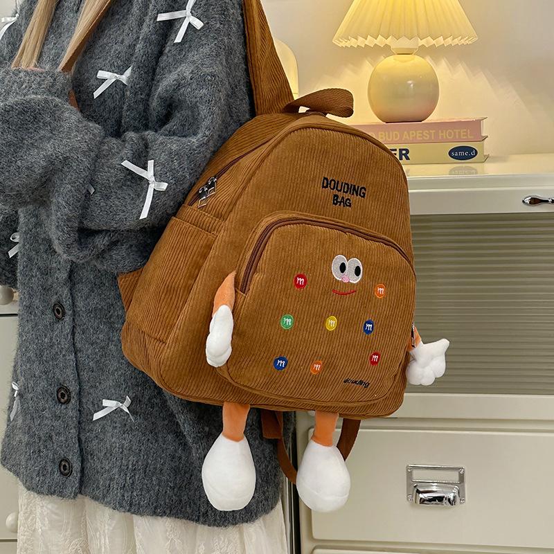 Large Capacity Primary School Bag Cartoon Cute Cookies Boys And Girls Backpack Children'S Backpack