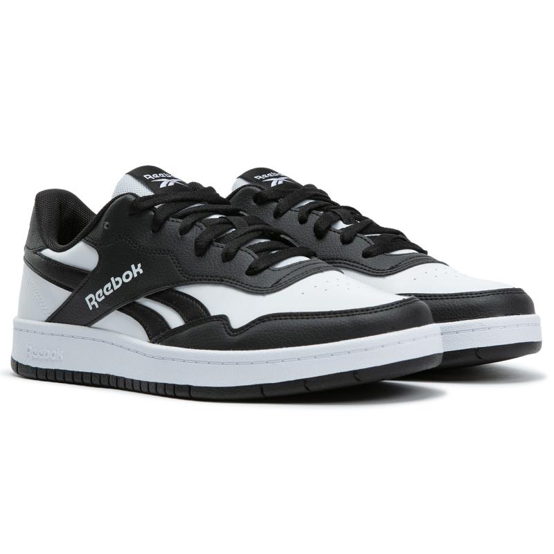 Reebok BB 1000 Low Top Basketball Shoes Unisex Black White Color Scheme Sneakers 100211081