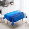 Beautiful Natural Scenery Printed Tablecloth Outdoor Picnic Camping  Stain Resistant Waterproof Table Home Decoration