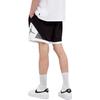 Jordan Logo Print Lace-Up Breathable Mid-Waist Basketball Shorts Men Bottoms Black CV3086-011