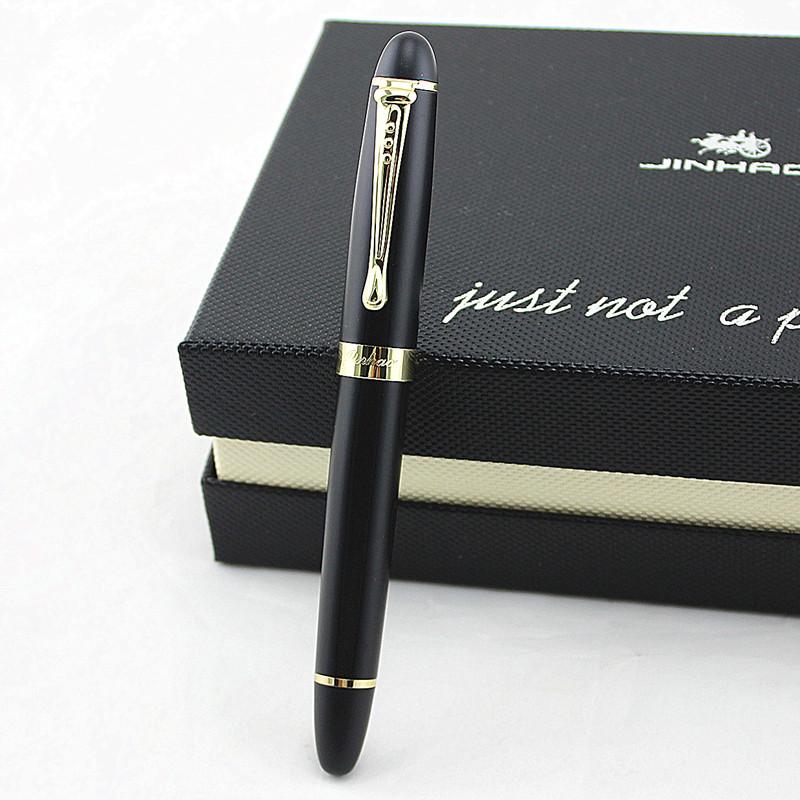 Jinhao X450 Nero Lucido 18Kgp Pennino 0.7Mm Pennino Lrgo Jinhao 450 Lusso Business Viola Vino Verde Dorato 21 Colori Seleziona