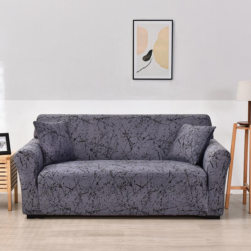 Sofa Cover Geometric Couch Cover Pets Corner L Shaped Chaise Longue Sofa Slipcover 1Pc