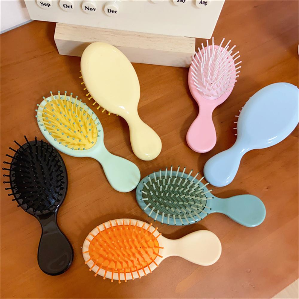 1PC Girls Hairdressing Comb Scalp Brush Women Wet Curly Detangle Hair Brush for Salon Hairdressing Styling Tools
