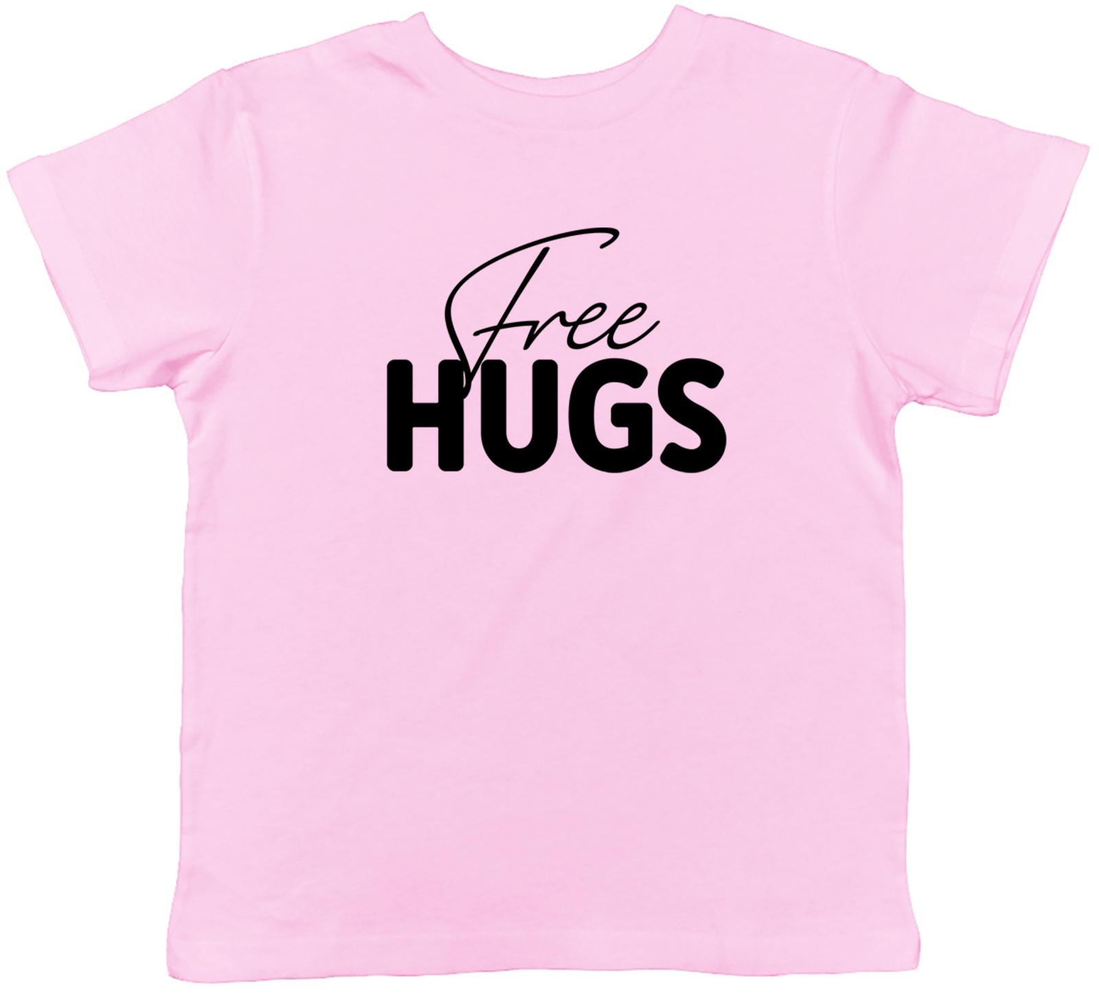 

Free Hugs Childrens Kids T-Shirt Boys Girls 120