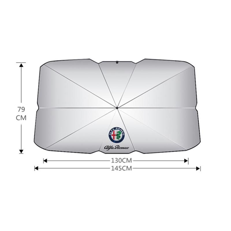 

Automobile Windshield Sunshade Upgraded Sun Umbrella For Alfa Romeo giulia stelvio giulietta 159 147 156 166 Car Accessories