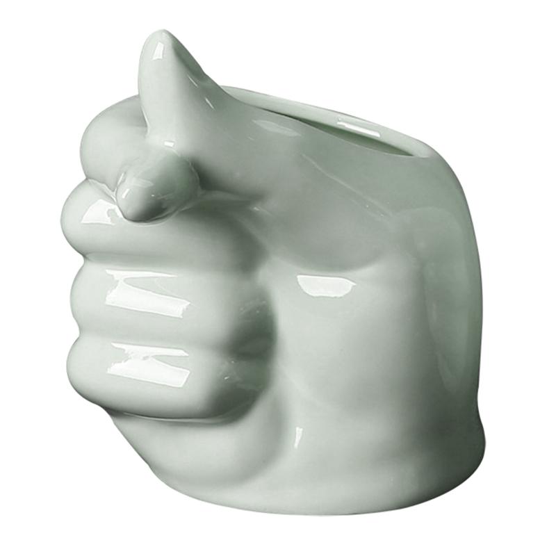 Керамический Цветочный Горшок Прочный Водонепроницаемый Горшок для Цветов Изысканный Декоративный Горшок для Гостиной Сада Балкона Садовые Принадлежности зелёный