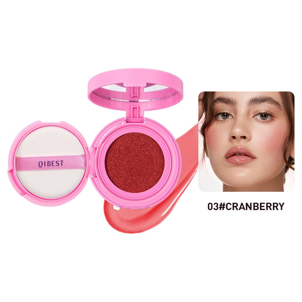 Air Cushion Blush Matt Natürlich Aufhellend Rosiger Teint Multifunktionales Nude-Make-up Flüssig-Rouge Gesichtsretusche