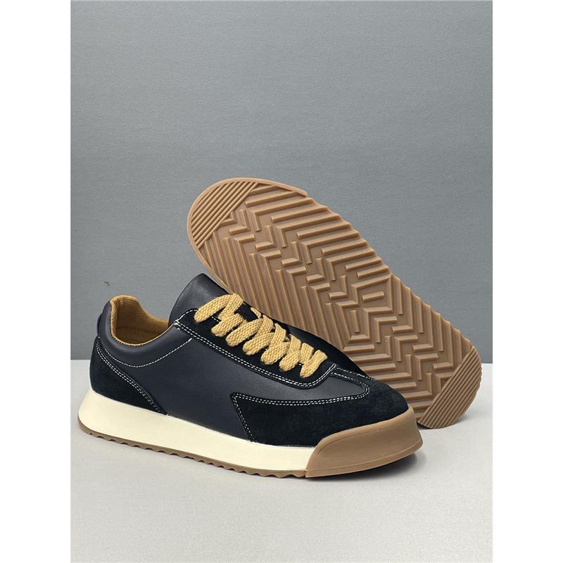 Board shoes new leather soft sole breathable shoes sports and leisure German shoes bc