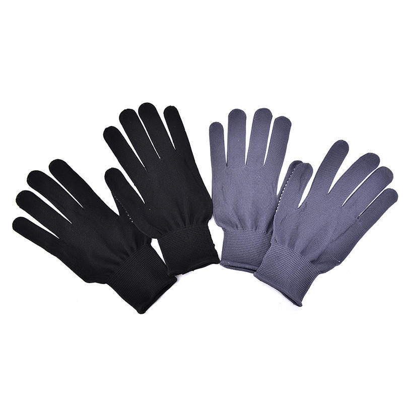 1 Pair Hair Straightener Perm Curling Hairdressing Heat Resistant Finger Glove,