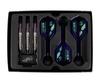 Target Japan Rising Sun G9 95% Tungsten K-Flex No.5 Soft Tip Dart Set, 22G | Rising Sun G9 K-Flex No.6 Shape Flights and Shafts, Black No.5