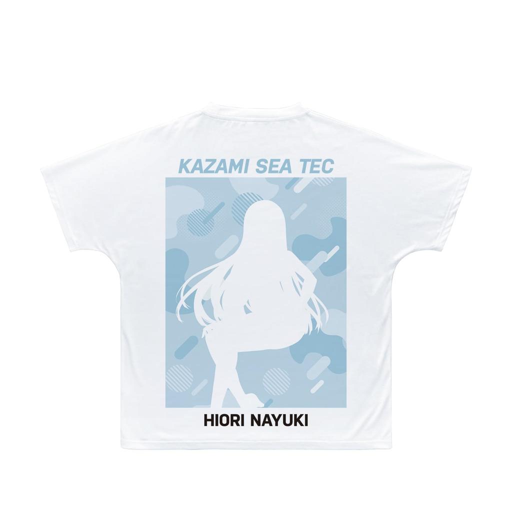 Dolphin Wave Nagayuki Hyouori Full Graphic T-Shirt Unisex XS Size