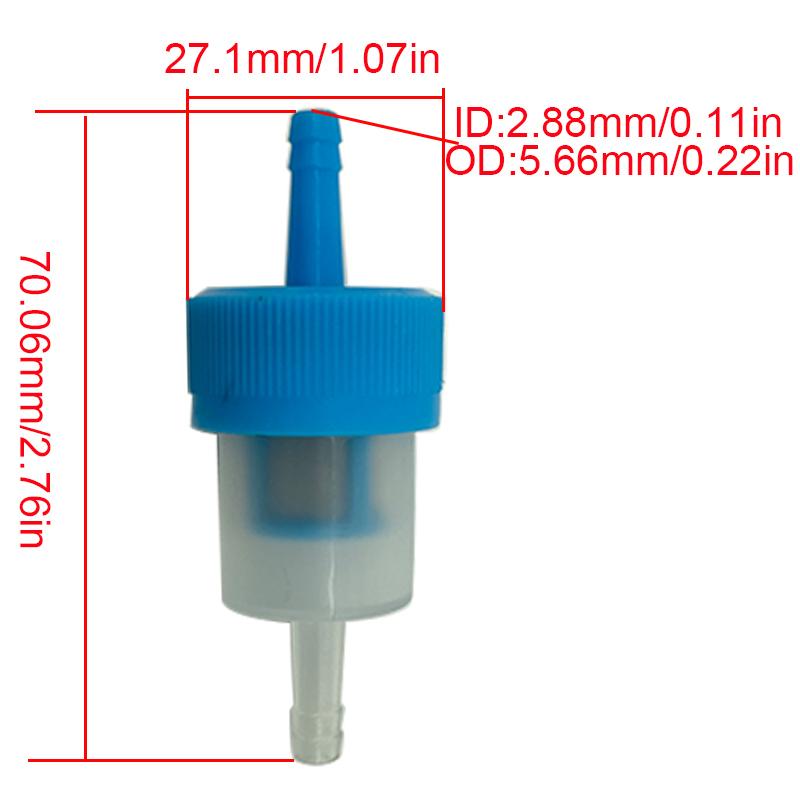 1/2/5/10/20X Gas Gasline Inline Fuel Filter Oil Water Separator Replacement for Webasto Eberspacher Air Diesel Parking Heater