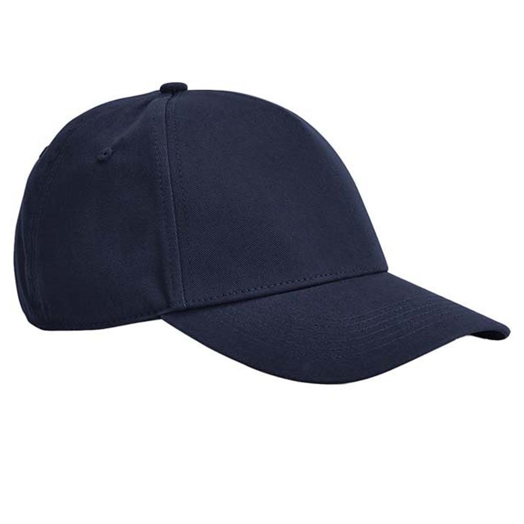 EarthAware Classic Organic Cotton 5 Panel Baseball Cap