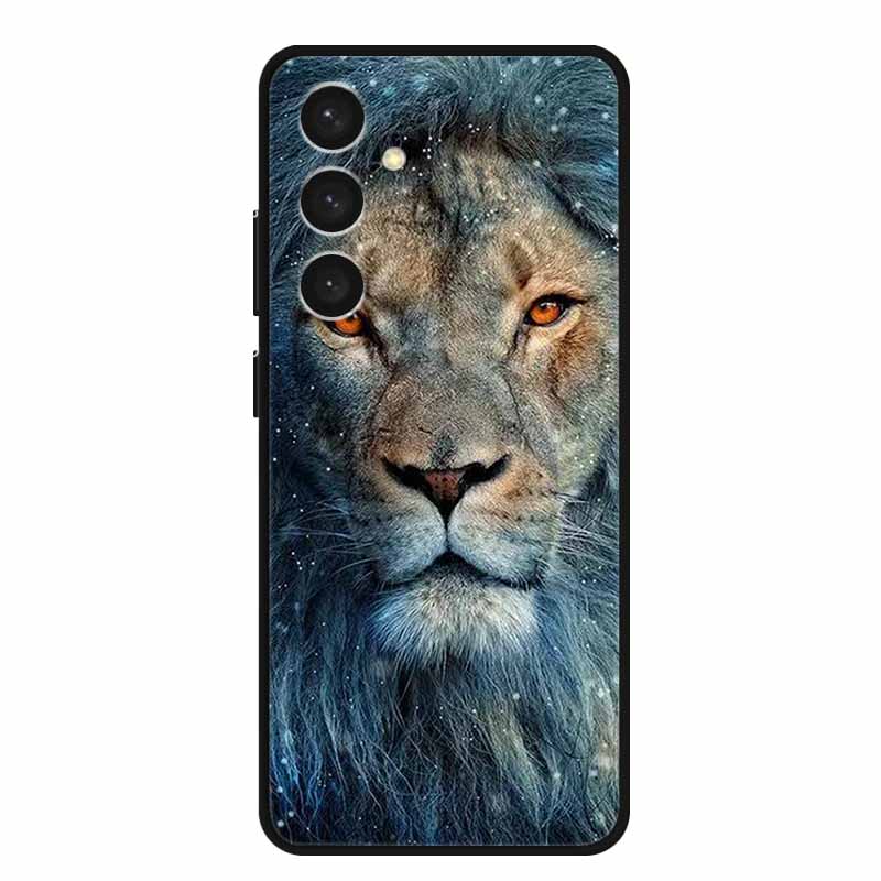 For Samsung S24 Plus Phone Case S24Plus Black Silicone Soft Back Cover Case For Samsung Galaxy S24 Plus Case S 24 Plus Funda Bag