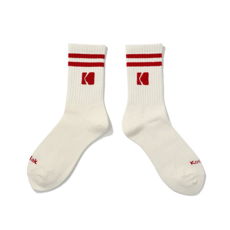KODAK Îmbrăcăminte Șosete de Lână cu Logo KODAK ROȘU