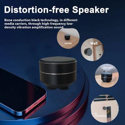 Bone Conduction Speaker Rich Bass Stable Connection Waterproof Portable Bluetooth-compatible Wireless Speaker Sound