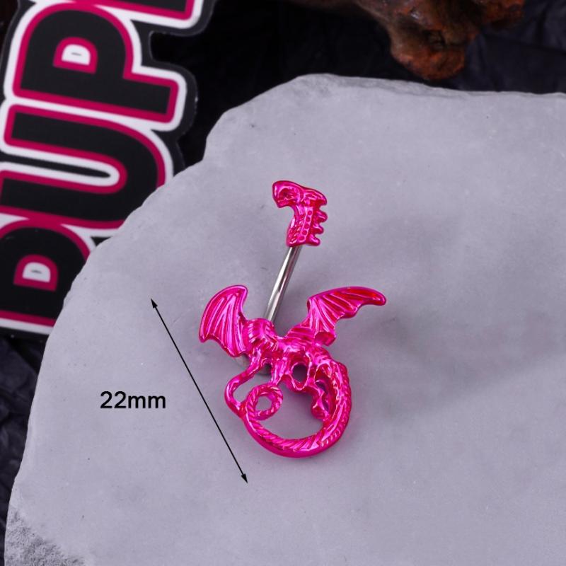 

Кольцо для пирсинга пупка Паук из нержавеющей стали с подвеской в виде сердца с цирконом для женщин, украшение для пирсинга тела