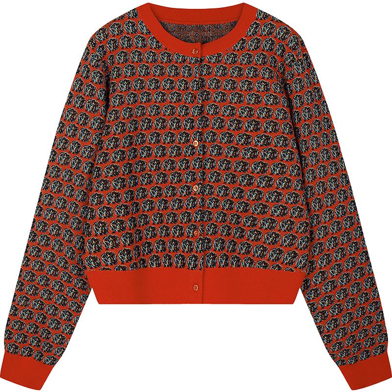 JNBY Spring 2026 Wool Knit Cardigan S