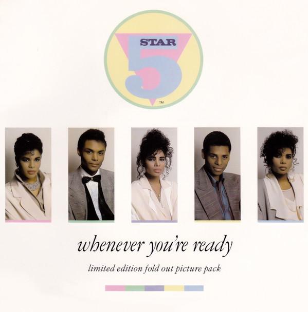 

7inch Record 5 STAR Whenever Youre Ready PB41477G RCA 1987 UK Pop Used