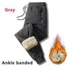 Men Plush Thick Winter Sweatwear Fleece Sweatpant Lambswool Thermal Trousers Casual Pants Windproof Warm Cotton Pants