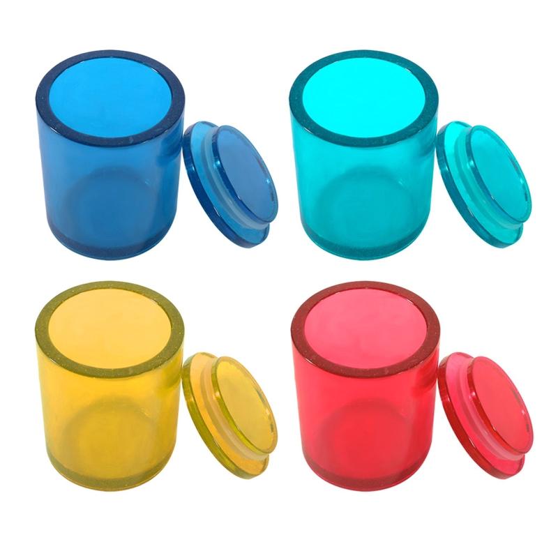 Resin Casting Mold Silicone Cosmetic Cup Jewelry Box Decoration Storage Epoxy Mold for Handmade Crafts Home Decoration