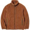 Uniqlo Solid Color Zipper Fleece Long Sleeve Drop Shoulder Jacket Unisex Jackets Camel 450200-34