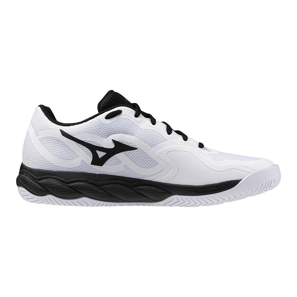 Tennis Shoes Wave Enforce Court AC All Court Club Activities Lightweight Soft Tennis Hard Tennis White X Black Cm 3E [Mizuno] 26.0