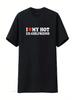 Ich Liebe Meine Heiße Ex-Freundin T-Shirt Vintage Gewaschen Lässig Dehnbar Mode Leicht Streetwear Atmungsaktiv Stilvoll Homme