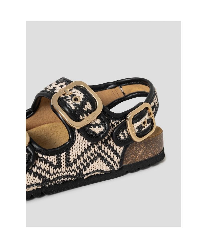 Scholl (Women) Two-Strap Backstrap Cork Sandals White (Hh64K2C211)