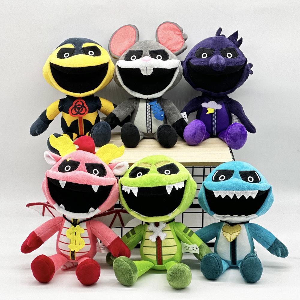 Nightmare Critters Plush Doll Field Mice Doll Batfish Green Turtle Toy Game Periphery Cute Pillow Collection Toy Birthday Gift