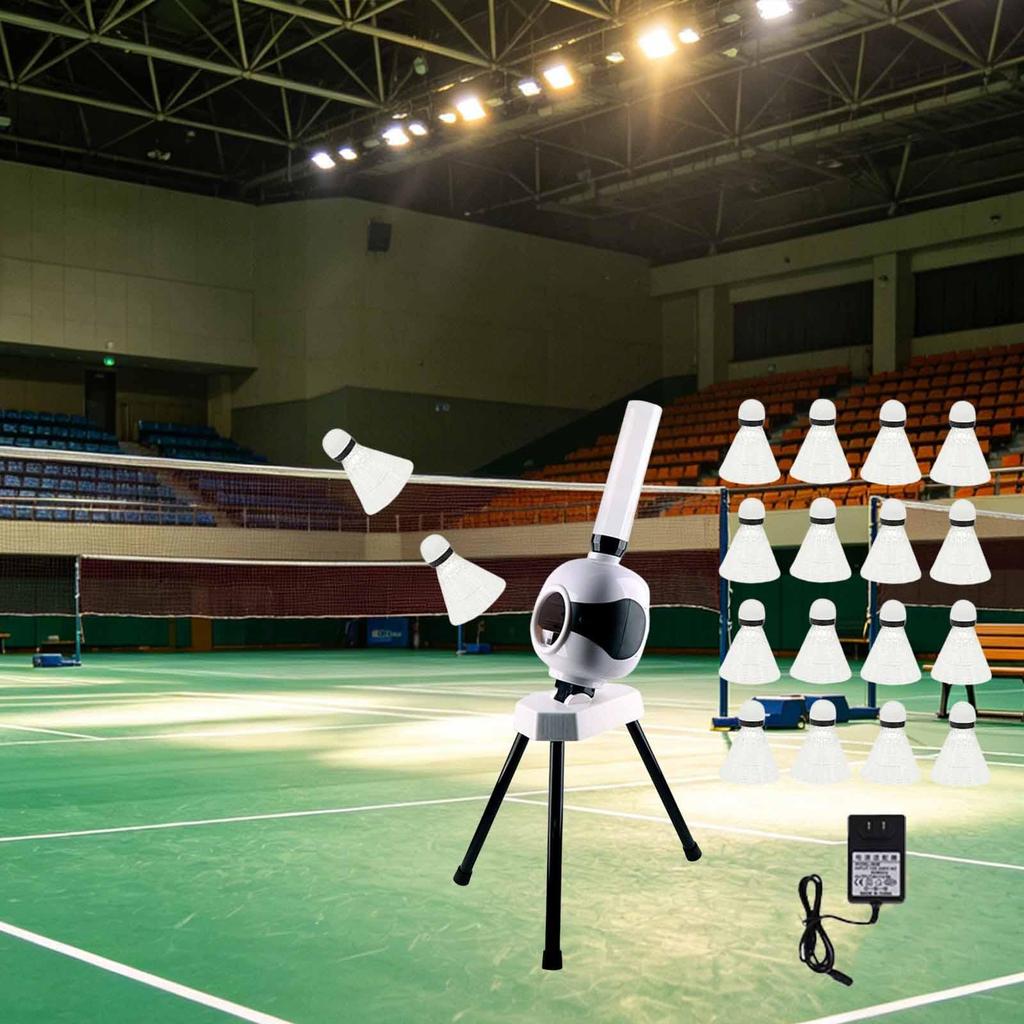 1 Automatic Badminton Serving Machine Robot Portable PVC Practice Device Suitable for