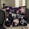 Anpassad P1Harmony KPOP 45*45cm Kuddfodral Kuddfodral Dekoration Kuddfodral Hem Kuddfodral för Soffkudde