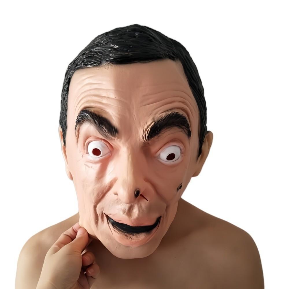 Johnny English Funny Latex Mr Bean Mask For Halloween And Christmas