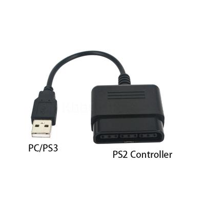 For Sony PlayStation PS2 USB Cable To PS3 Gamepad Convert Cable Console PC USB Extend Line Game Player Controller Adapter